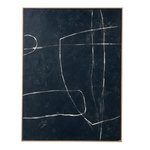 Paris Prix Tableau Déco  Griffes  90x120cm Bleu