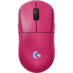 Logitech Souris Gamer Sans Fil G PRO 2 Lightspeed Wireless Magenta