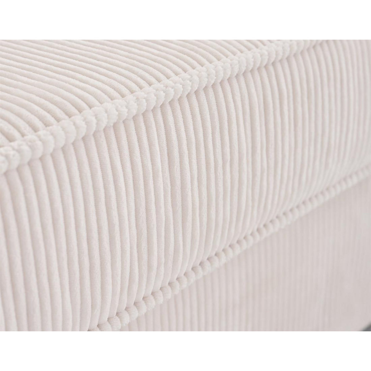 LISA DESIGN Jake - canapé déhoussable d'angle droit 5 places en velours côtelé