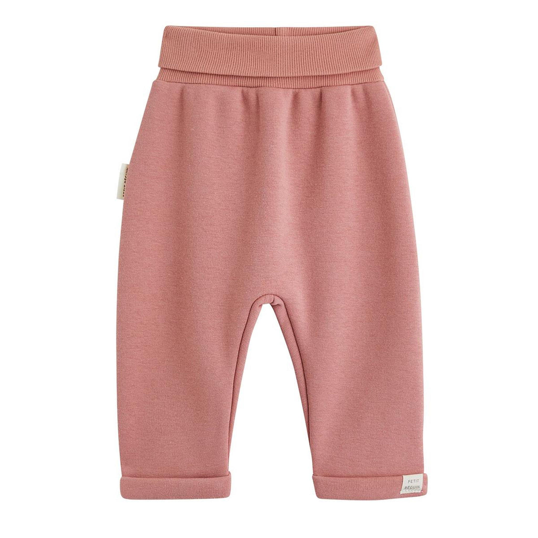 Voir la diapositive 3 : PETIT BEGUIN Lot de 2 sarouels bébé en molleton ultra chaud