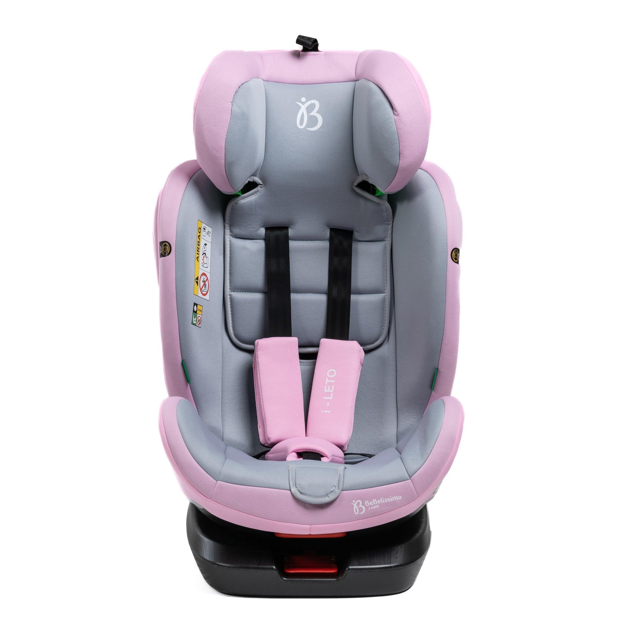 Voir la diapositive 4 : BEBELISSIMO Siège auto Isofix - pivotant 360 ° - groupe 0+/1/2/3 - (0-36kg) - i-Leto