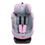 Voir la diapositive 4 : BEBELISSIMO BEBELISSIMO - Siège auto Isofix - pivotant 360 ° - groupe 0+/1/2/3 - (0-36kg) - i-Leto - rose - protections latérales