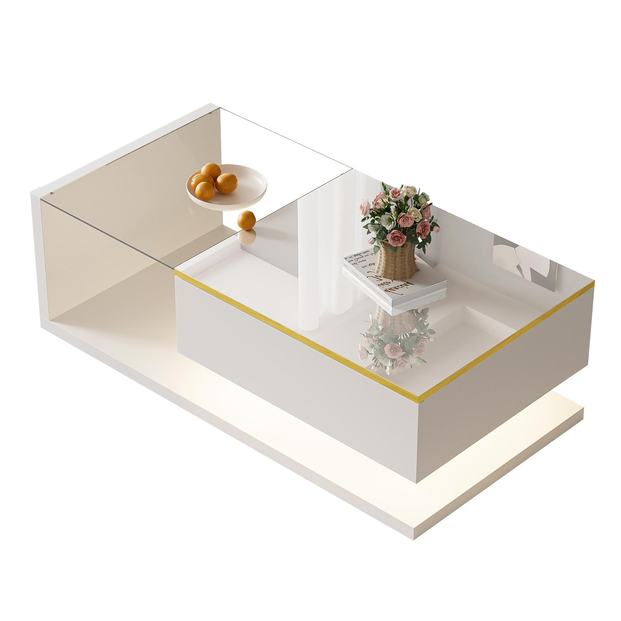 Voir la diapositive 1 : MERAX Table basse rectangulaire
