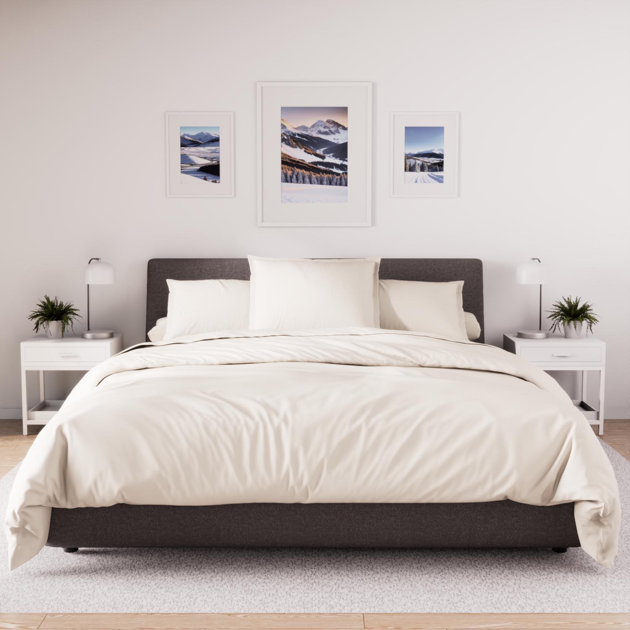 Voir la diapositive 2 : SOLEIL D'OCRE Taie de traversin en polycoton PERCALE, par Soleil d'ocre