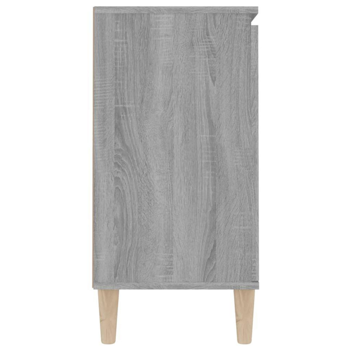 VIDAXL Buffet Sonoma gris 101x35x70 cm Bois d'ingenierie