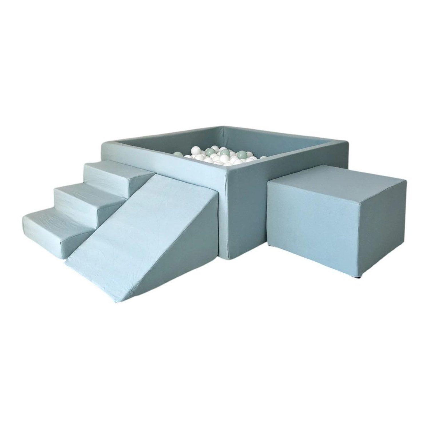 Piscine À Balles Monio For Kids 106 X 106 X 40 Cm 400 Balles Dirty Mint - vue 2
