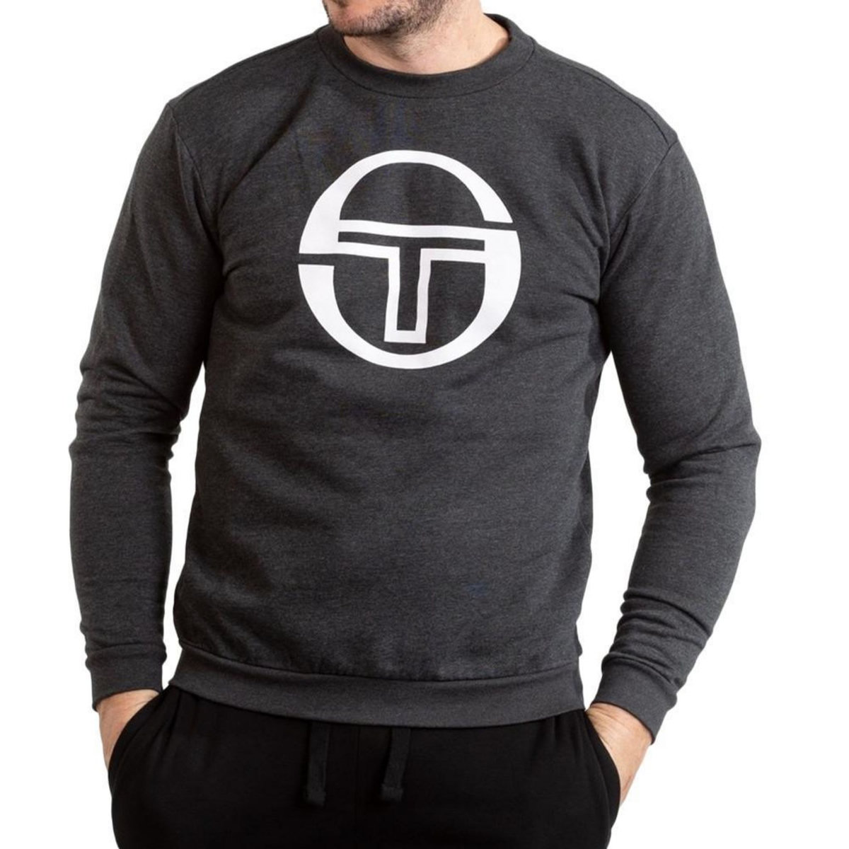 SERGIO TACCHINI Sweat  foncé Homme Sergio Tacchini Crew Stadium