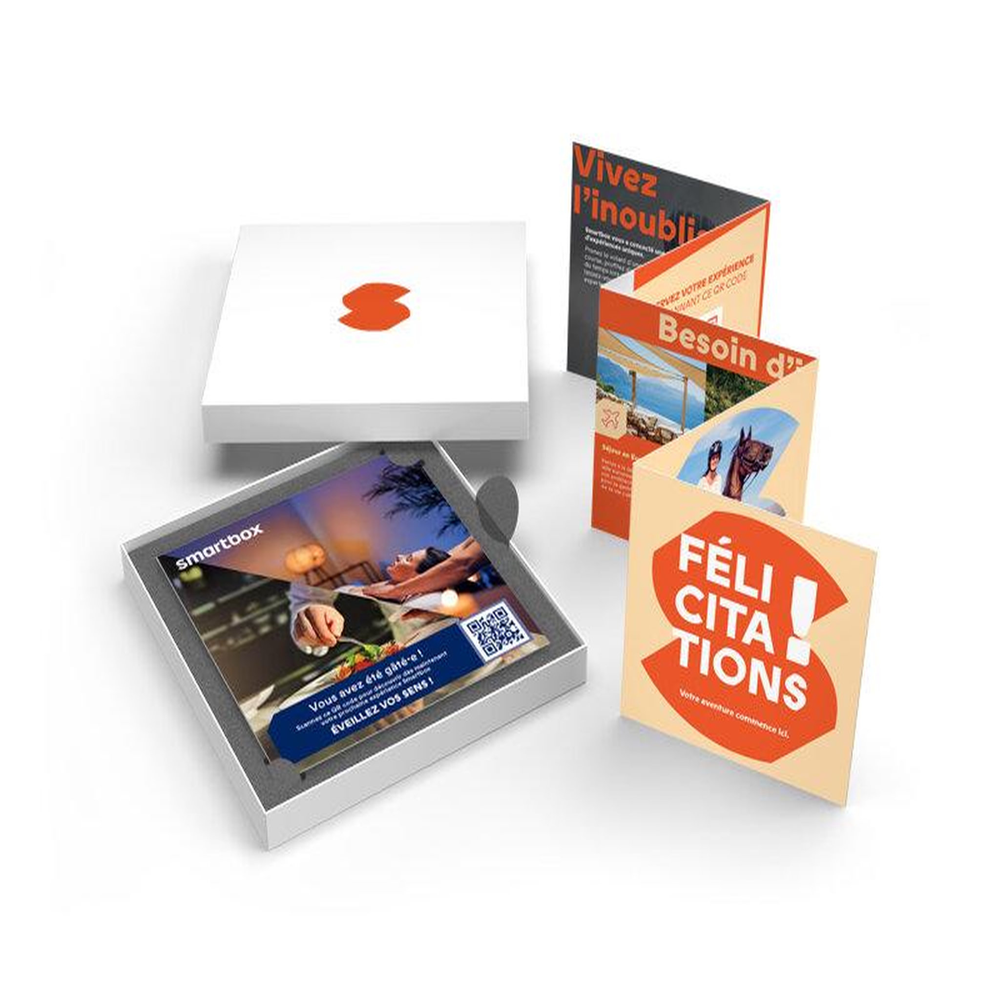 Voir la diapositive 2 : Smartbox Éveillez vos sens ! - coffret cadeau multi-thèmes