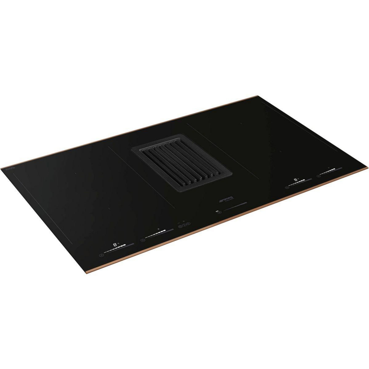 SMEG Plaque induction aspirante HOBD682R1