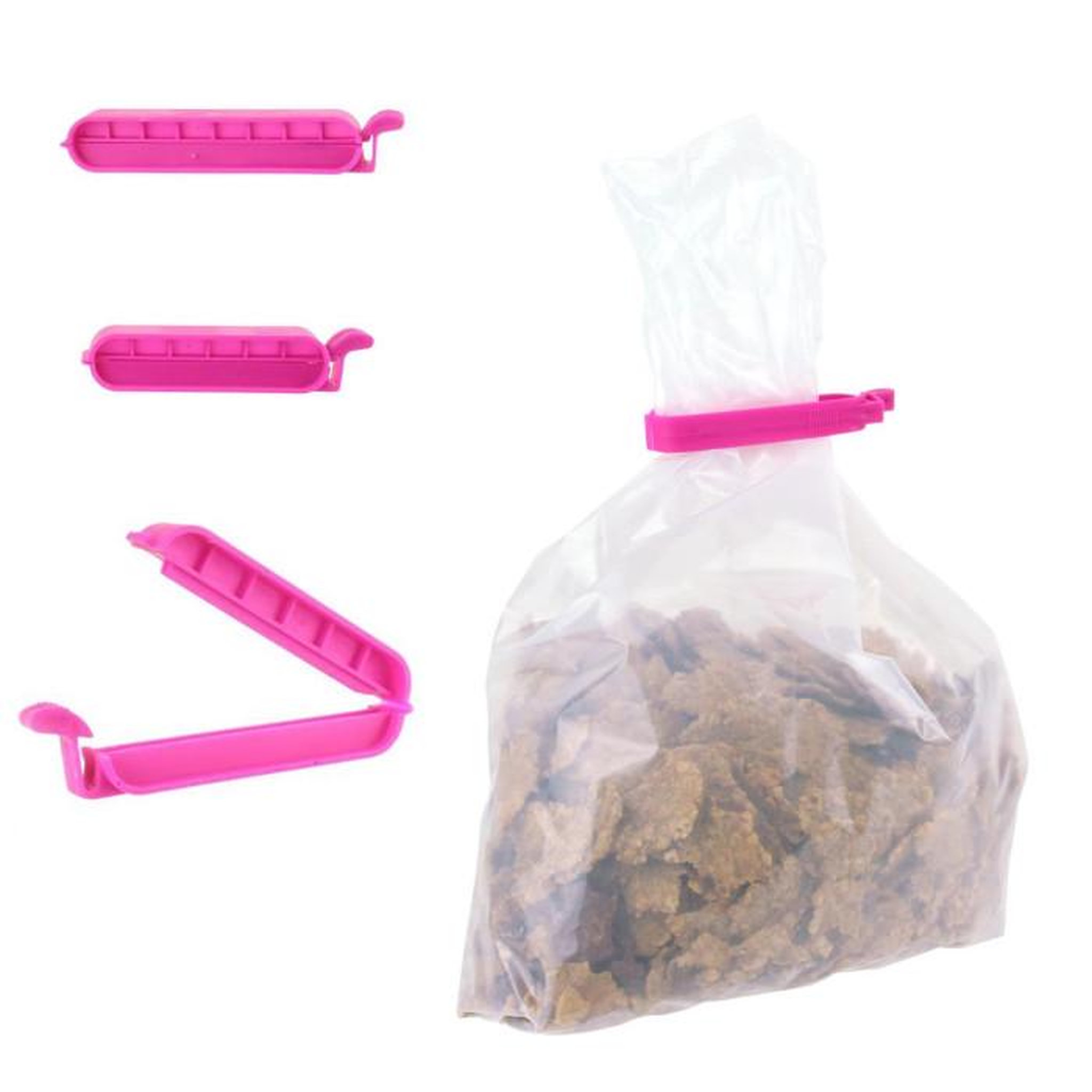 Voir la diapositive 5 : Je cherche une idee Lot de 10 pinces  ferme sachet  10cm multicolore