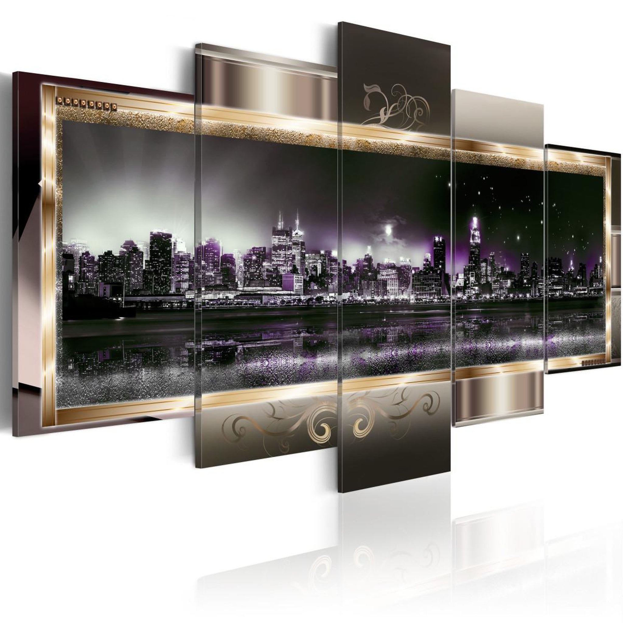 Voir la diapositive 1 : Paris Prix Tableau Imprimé  New York : Starry Night