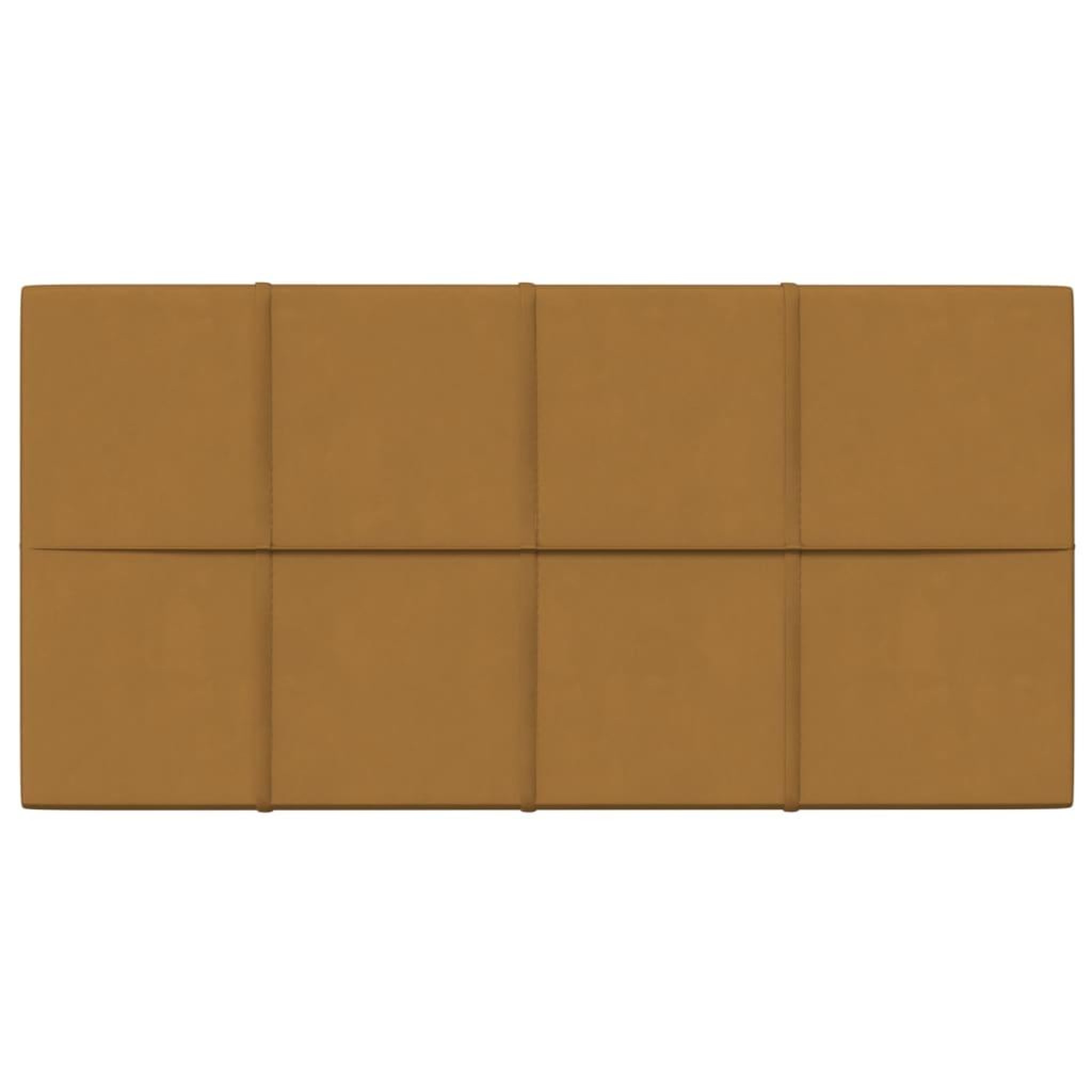 Voir la diapositive 3 : VIDAXL Panneaux muraux 12 pcs Marron 60x30 cm Velours 2,16 m^2