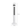 Voir la diapositive 2 : OCEANIC Ventilateur colonne OCEANIC - 50W - Hauteur 110 cm - Oscillation automatique - Télécommande - Minuterie - Blanc