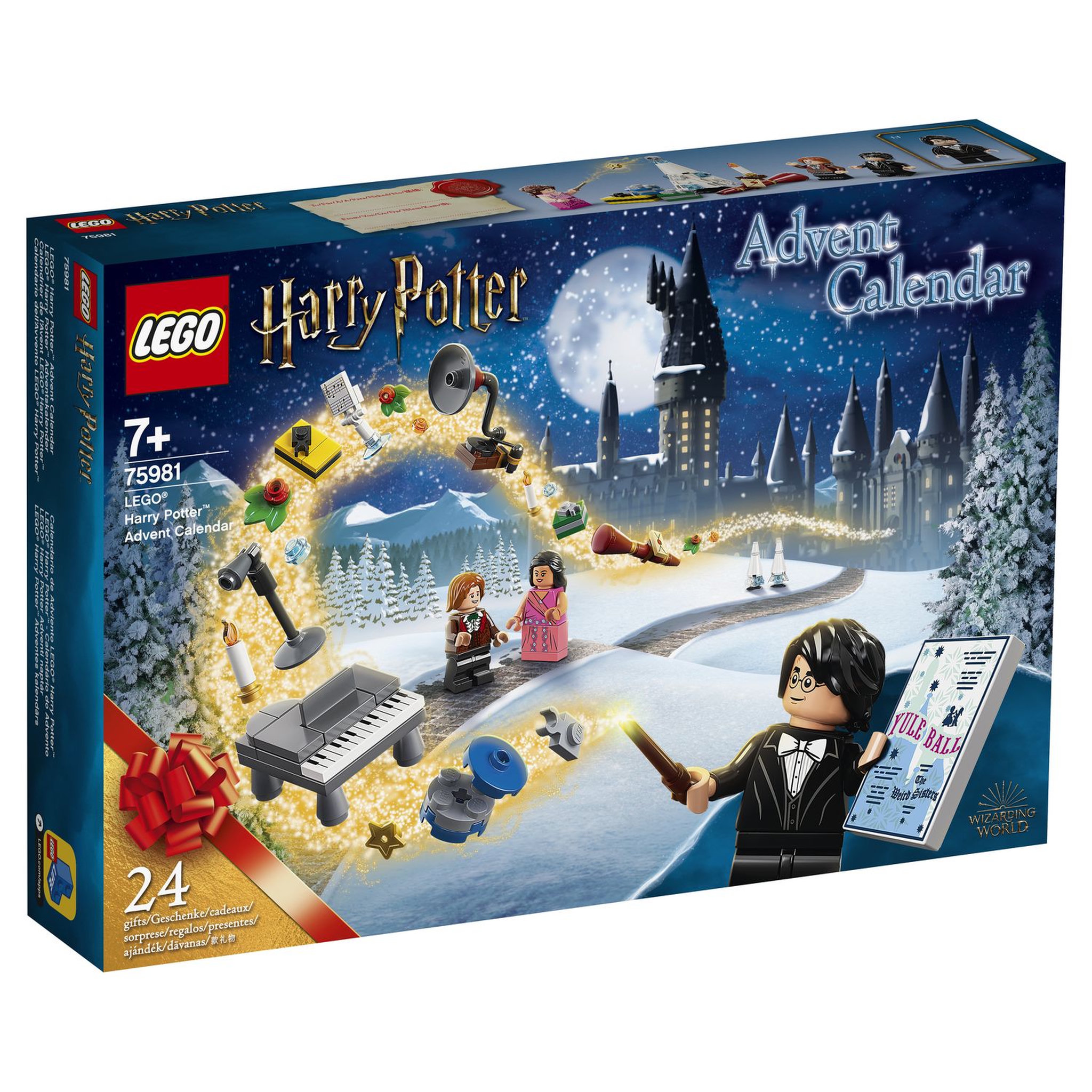 Voir la diapositive 1 : LEGO Harry Potter 75981 - Le calendrier de l'avent