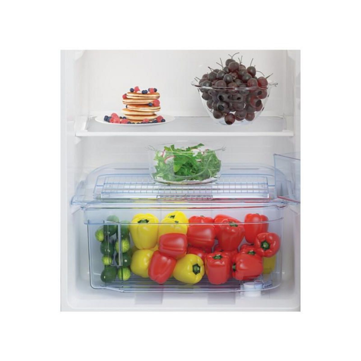 Beko Réfrigérateur combiné 60cm 306l minfrost blanc - RDSA310M40WN