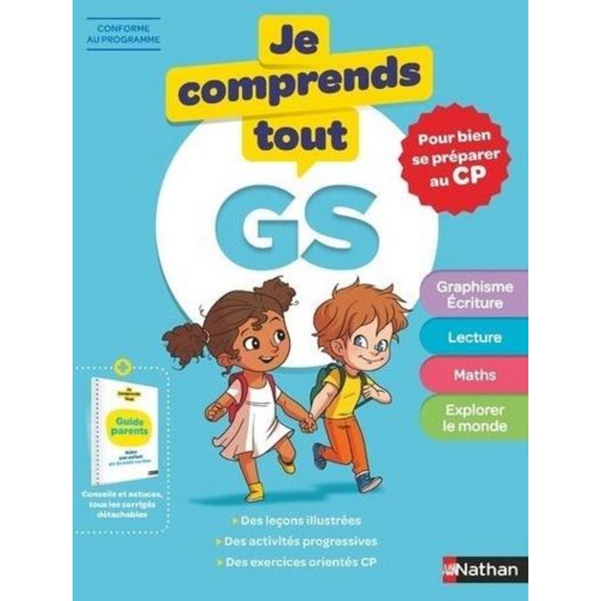 GRAPHISME - ECRITURE - LECTURE - MATHS - EXPLORER LE MONDE GS. POUR BIEN SE PREPARER AU CP, Calle Véronique