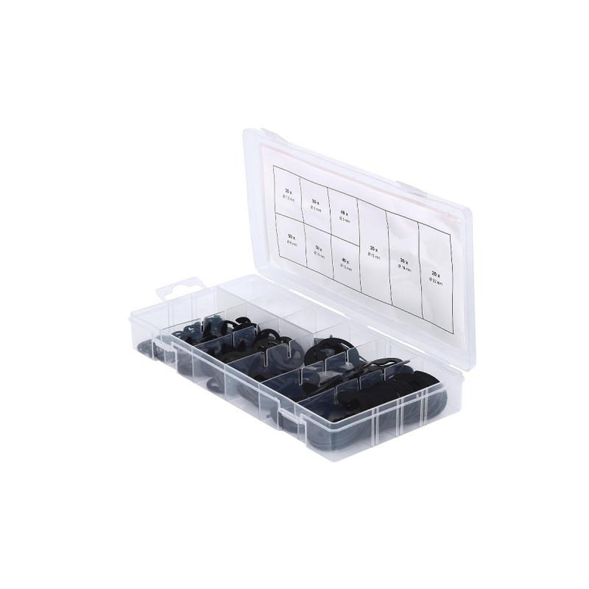 Ks Tools Assortiment de circlips ks tools - type e - 300 pcs - 970.0110