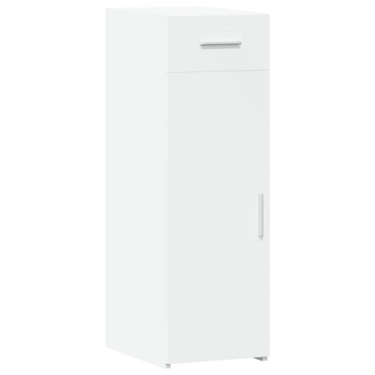 VIDAXL Buffet blanc 30x42,5x93 cm bois d ingénierie