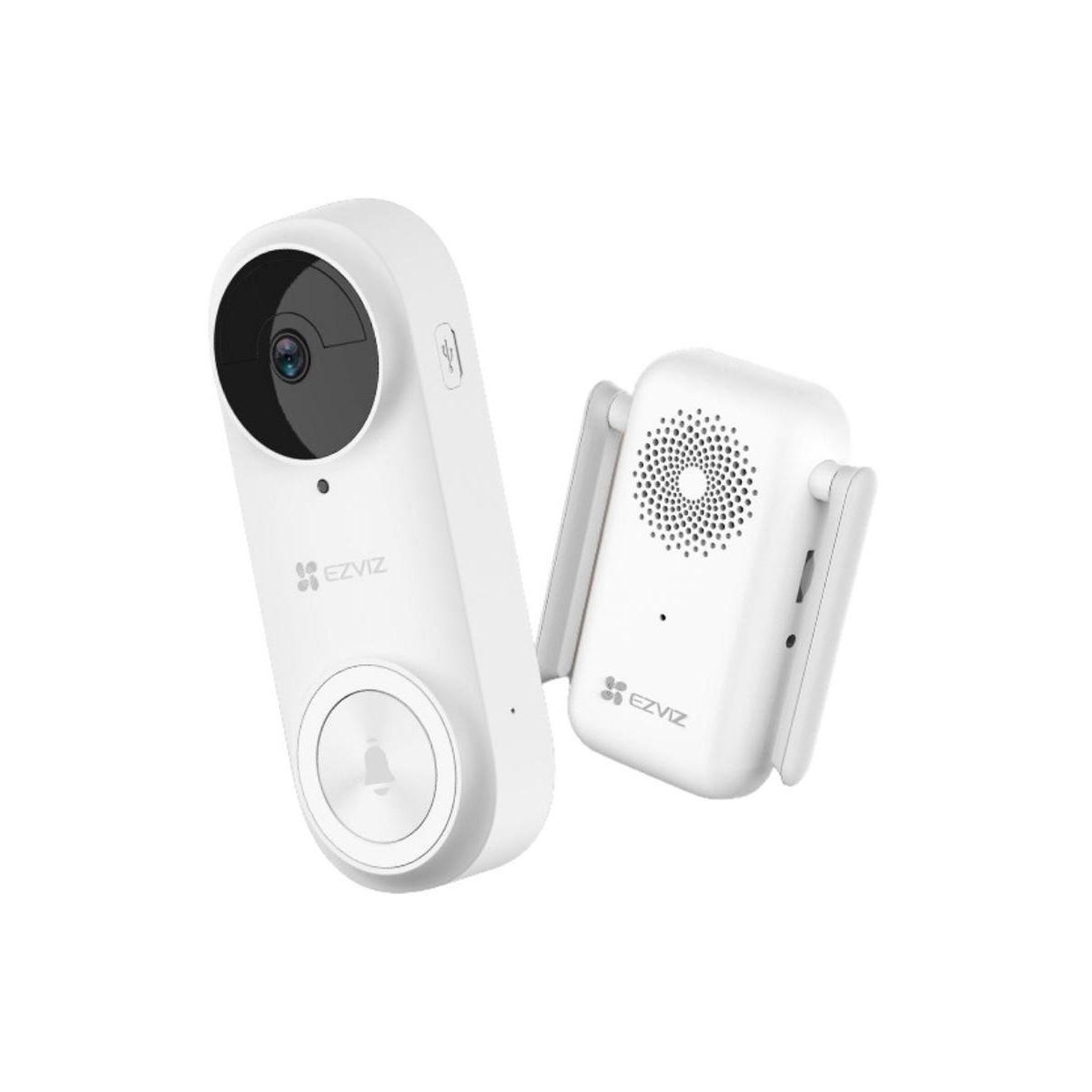 Voir la diapositive 2 : EZVIZ Sonnette connectée DB2 PRO B 2K+ - Carillon inclus / 4MP