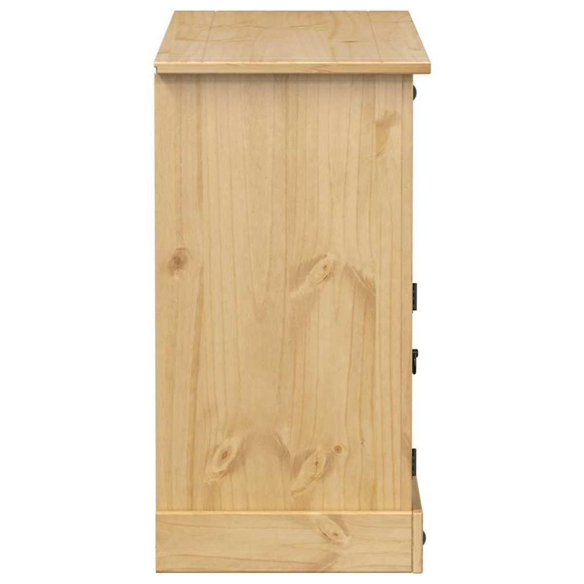 VIDAXL Buffet  112x40x75 cm bois massif de pin