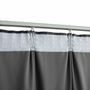 Voir la diapositive 4 : VIDAXL Rideau occultant avec crochets Velours Anthracite 290x245 cm