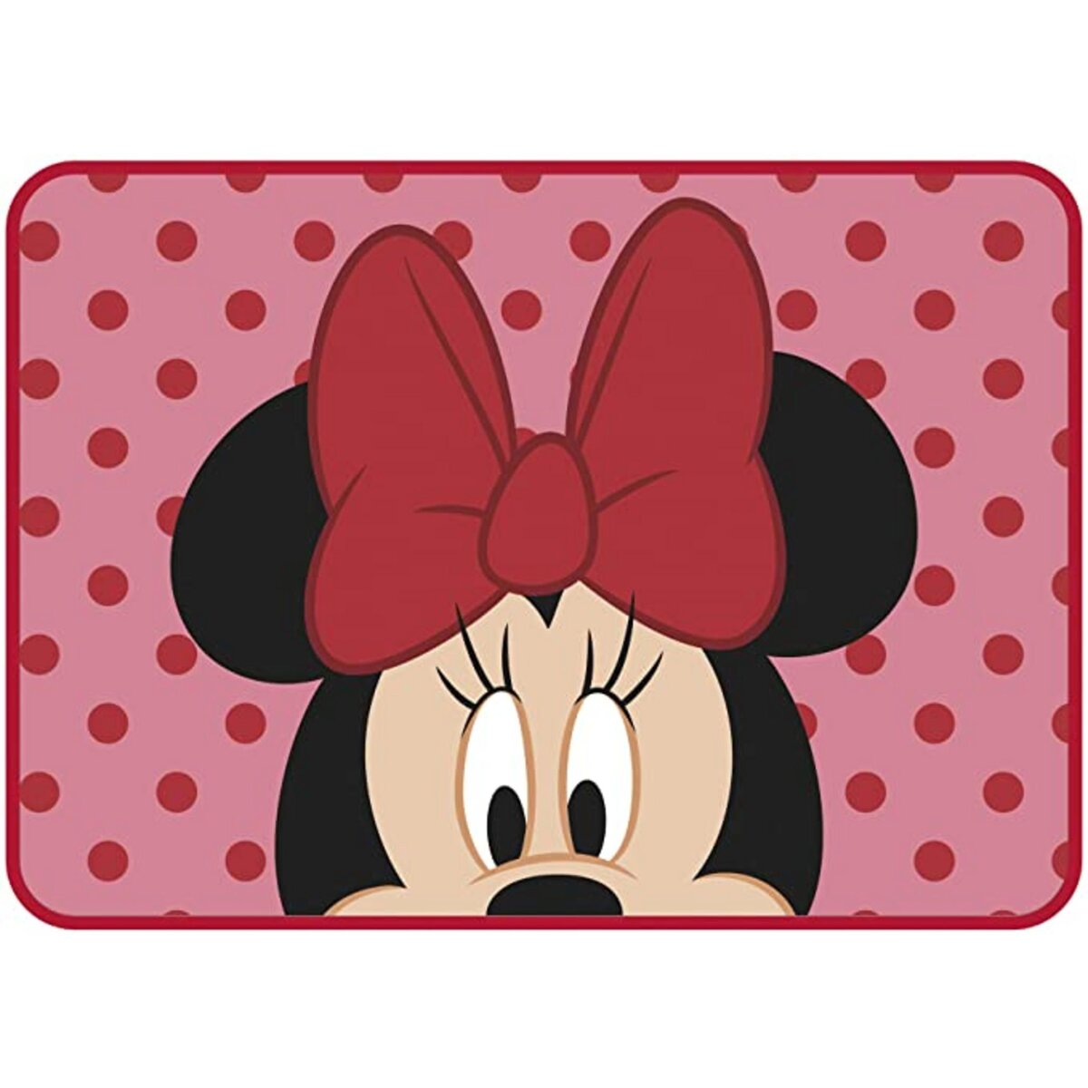 LUDO'STORE Disney Minnie Mouse Tapis Enfant Ultra Doux 95 x 133 cm