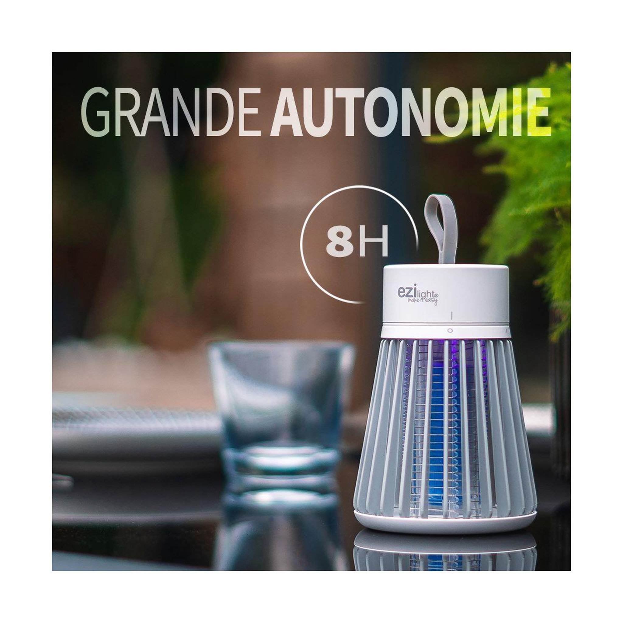Voir la diapositive 4 : EZILIGHT Appareil anti moustique Lampe nomade MS20