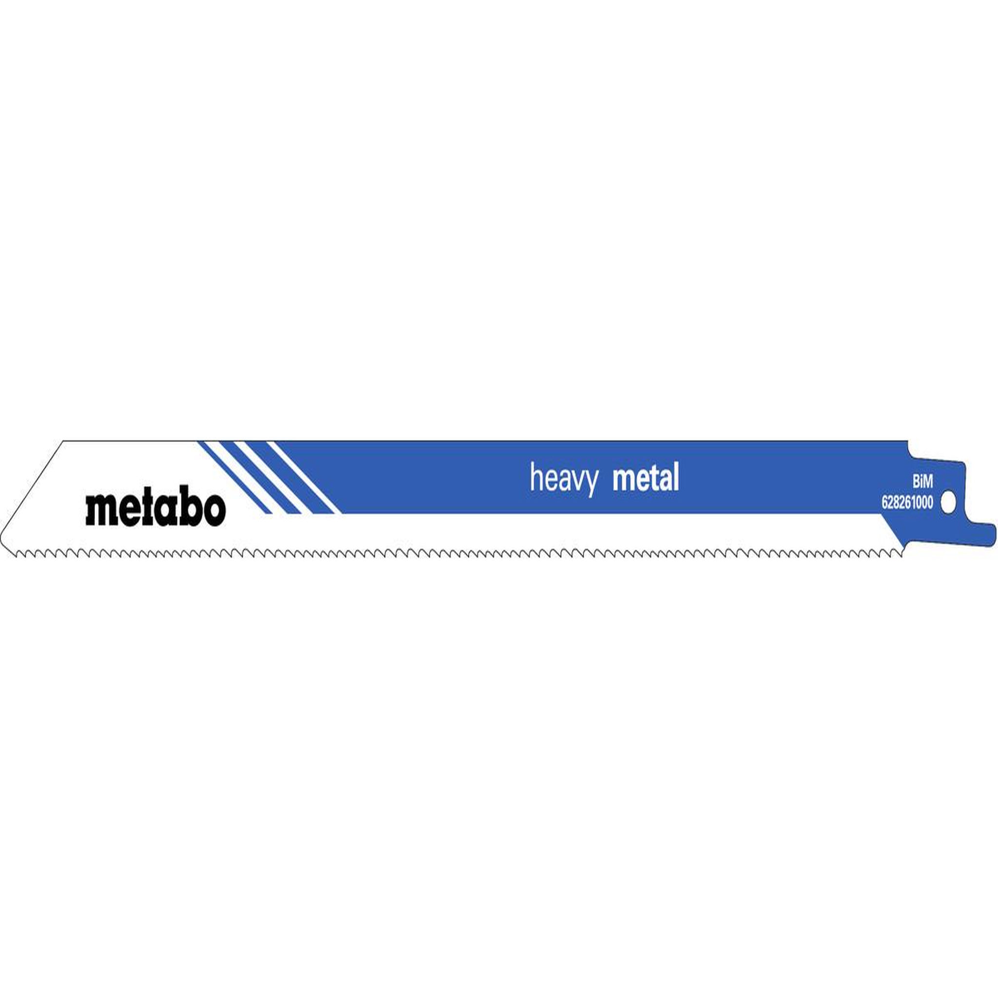 METABO SAS 5 lames scie bim 225x1,25/1,8-2,6 pour scie sabre