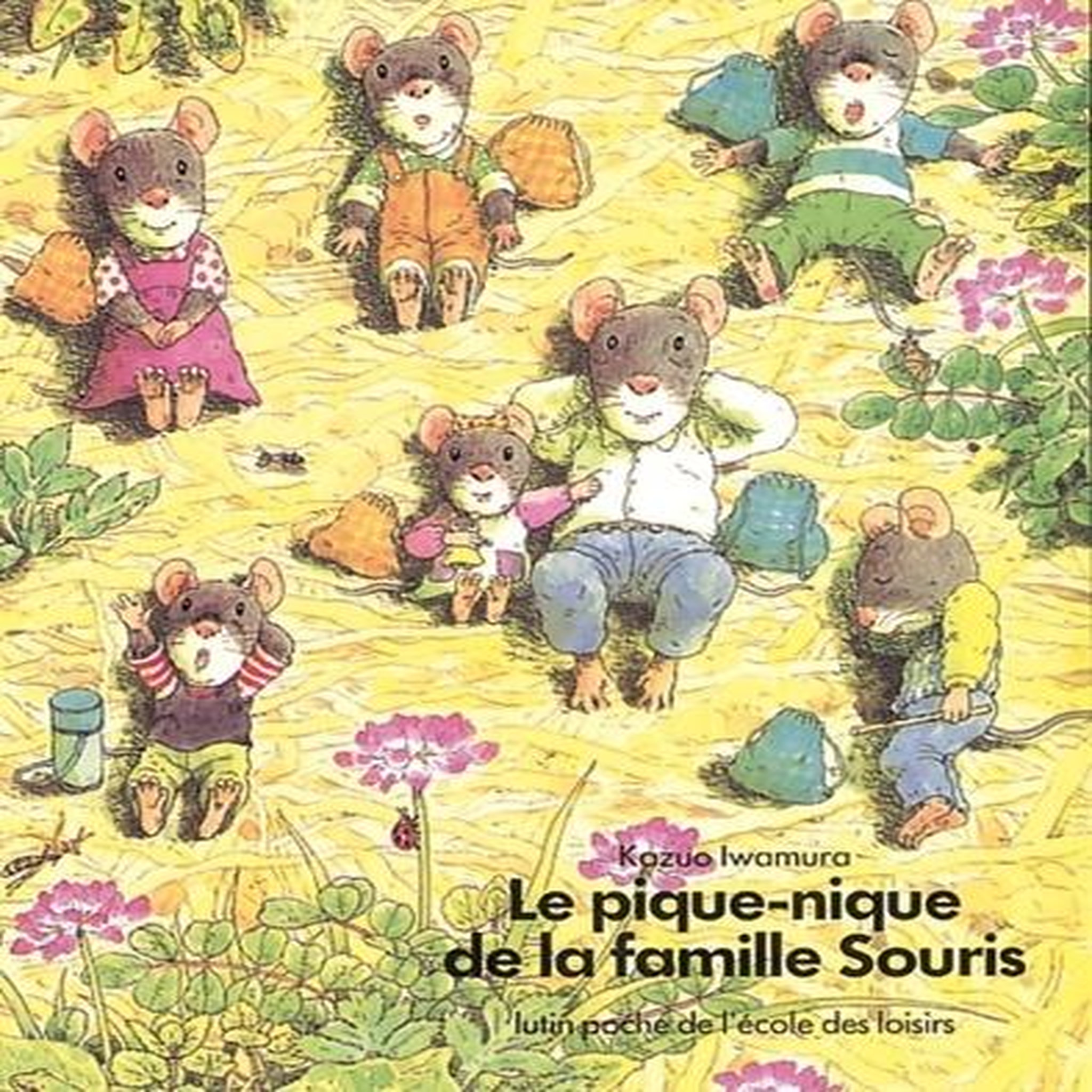 LE PIQUE-NIQUE DE LA FAMILLE SOURIS, Iwamura Kazuo