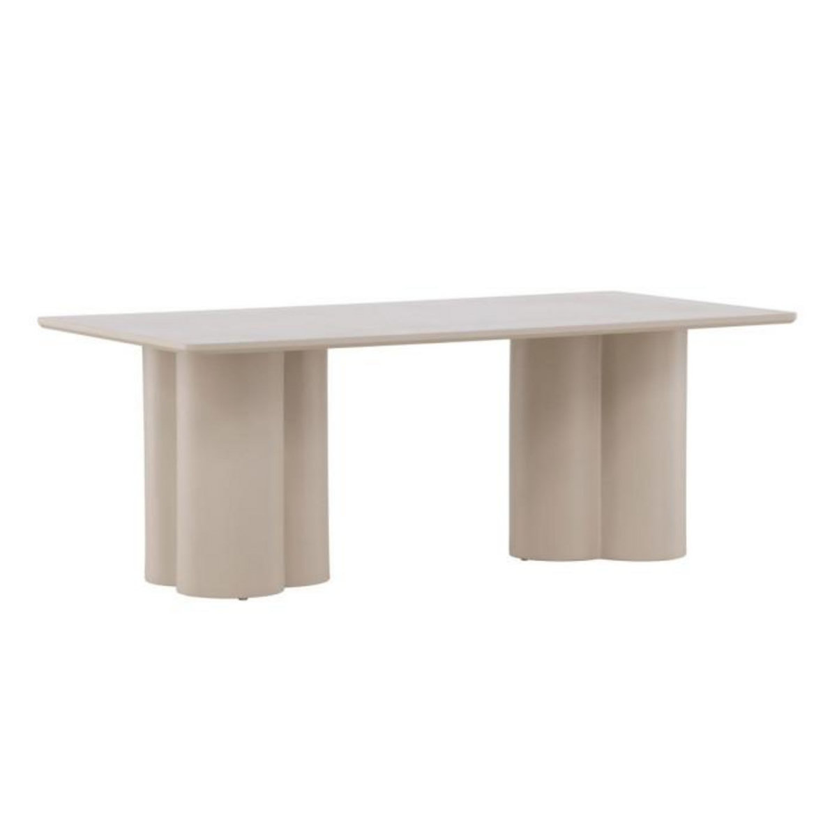 Paris Prix Table Basse Design  Olivia  120cm Beige