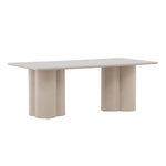 Paris Prix Table Basse Design  Olivia  120cm Beige