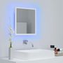 Voir la diapositive 5 : VIDAXL Miroir a LED de salle de bain Blanc 40x8,5x37 cm Acrylique