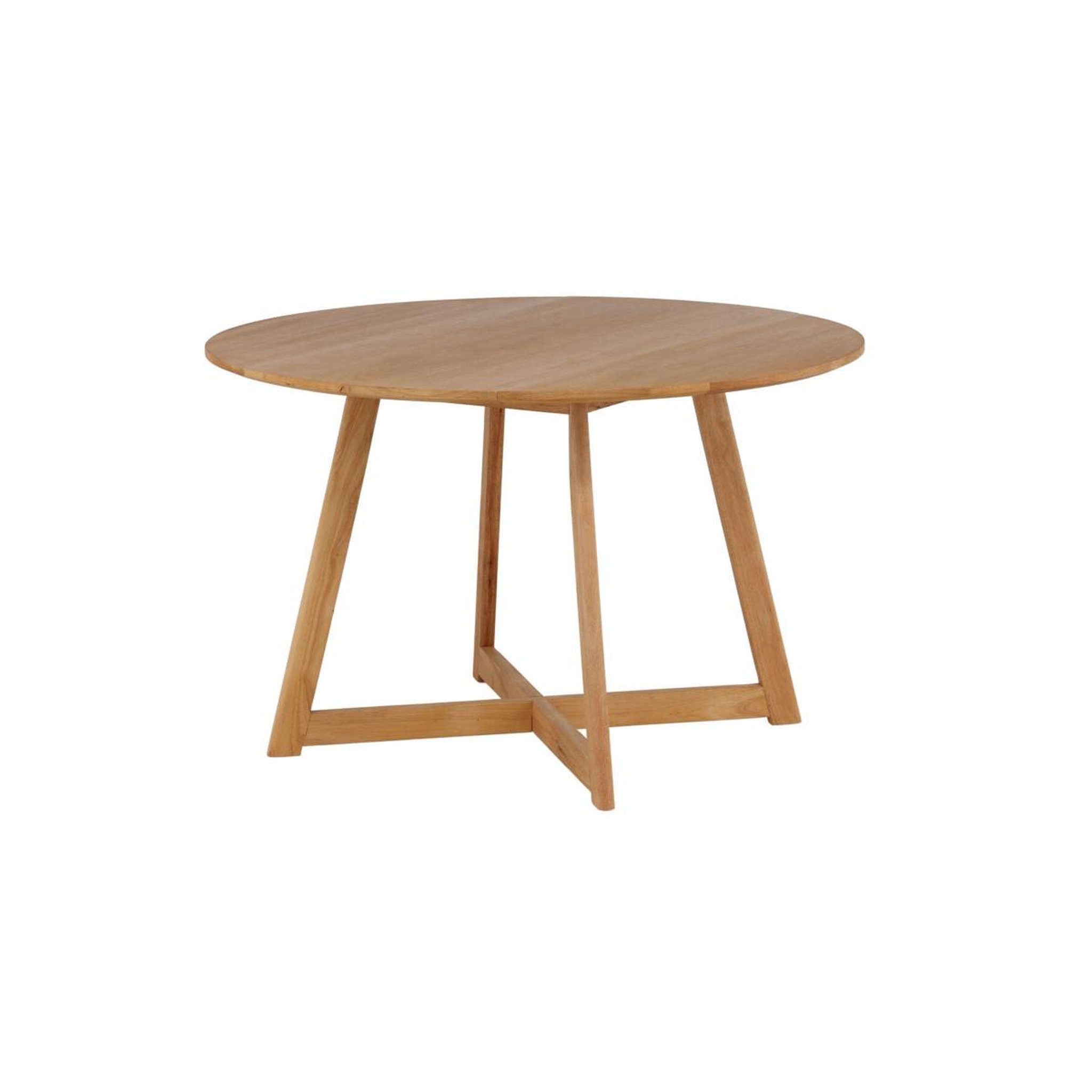 Voir la diapositive 6 : Paris Prix Table à manger ronde  yakidon  120cm marron