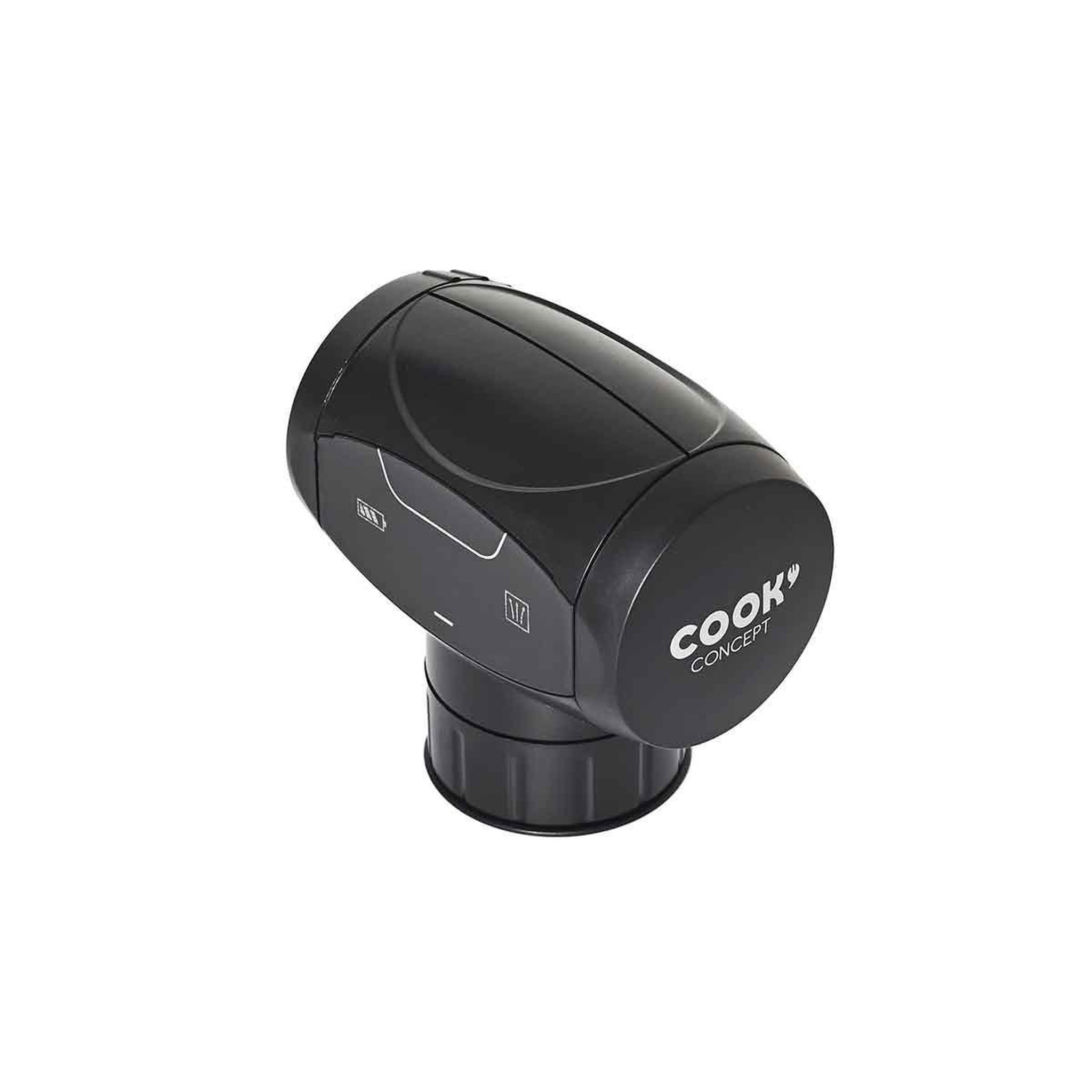 Voir la diapositive 2 : COOK CONCEPT Bouchon de vin vide d'air  électrique  7cm noir
