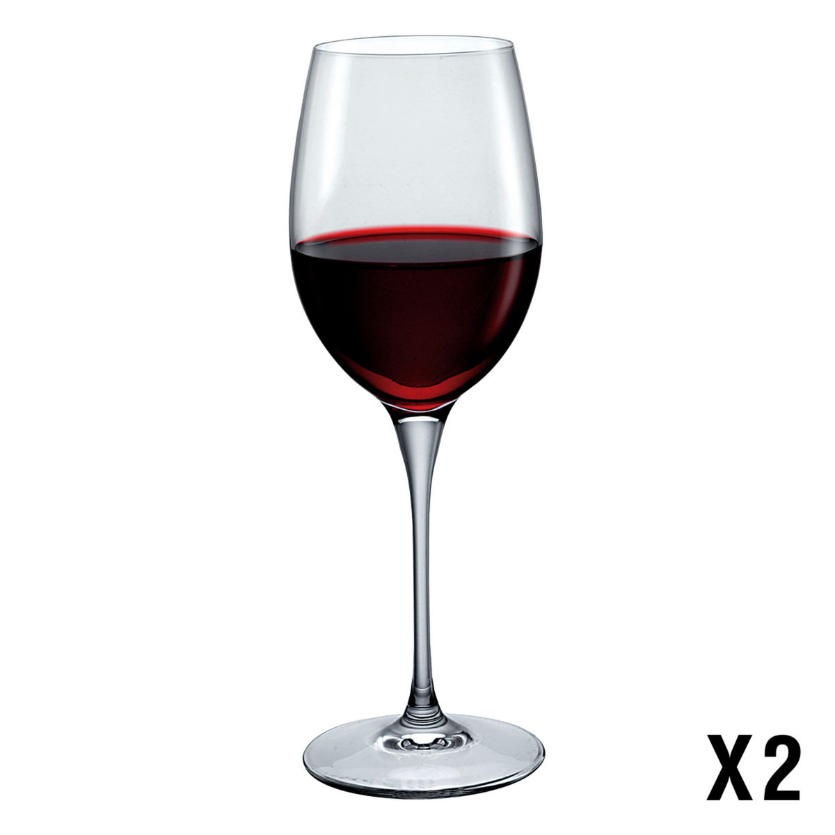Bormioli Rocco - Verres à Vin Madison - Lot De 3 - 18 Cl - Verre Cristal Transparent