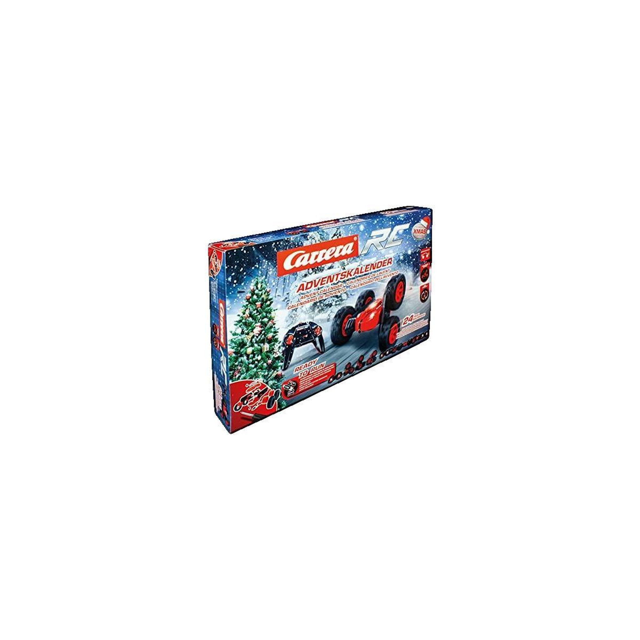 Voir la diapositive 2 : Carrera Voiture radiocommandée Carrera X-Mas Turnator rouge