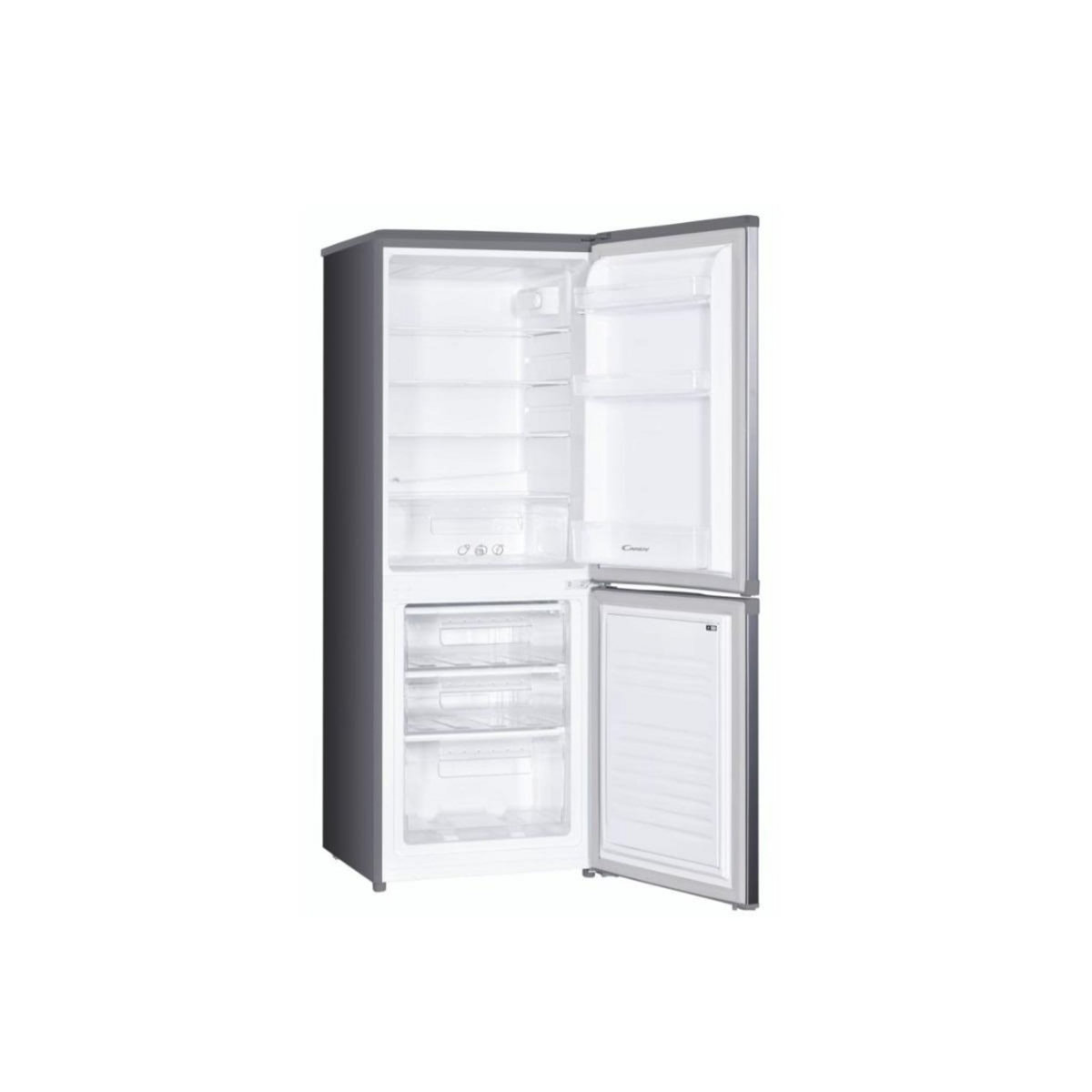 Candy Réfrigérateur combiné 55cm 207l froid statique inox - chcs514ex