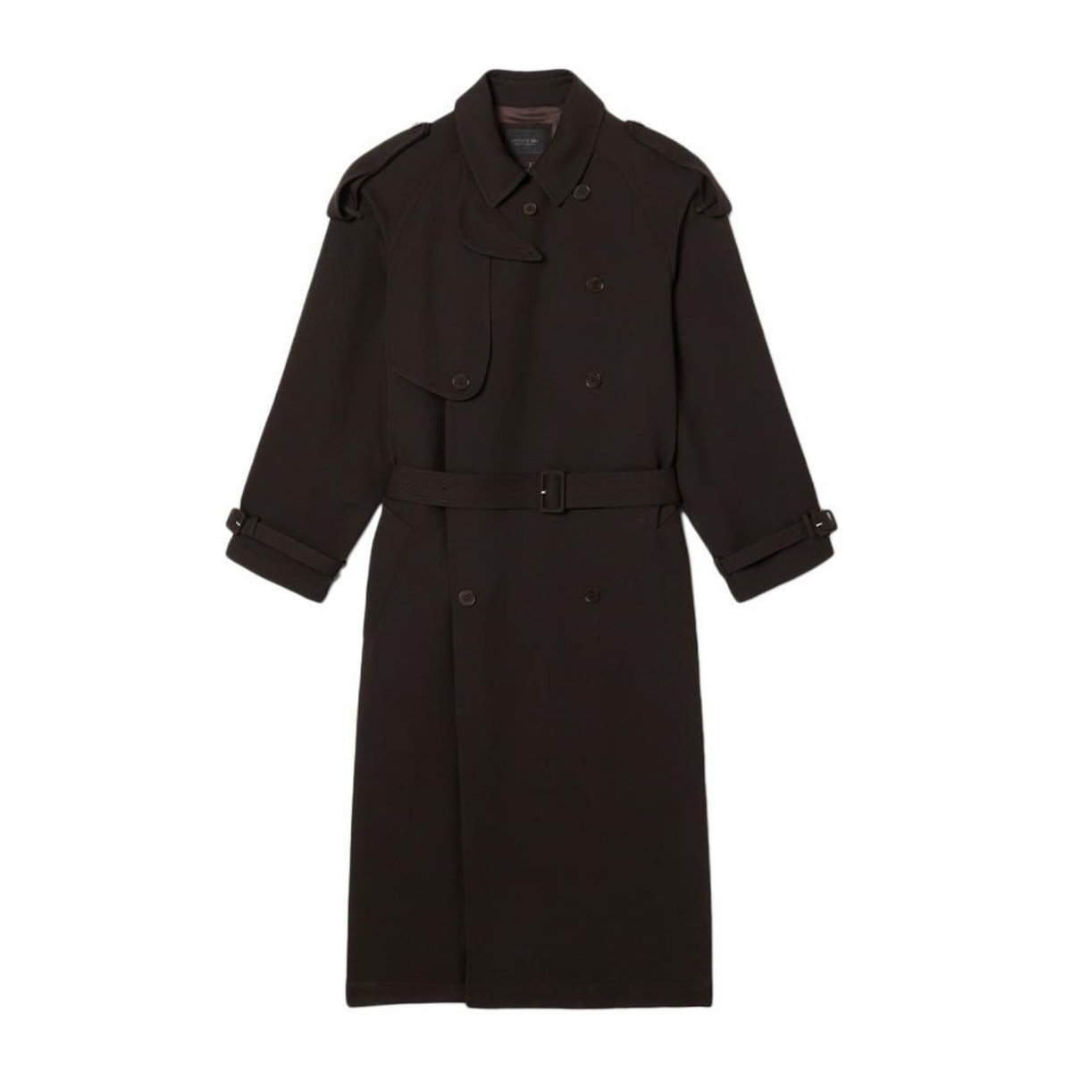 Lacoste Trench coat long  unisexe  acoste Runway Wooll