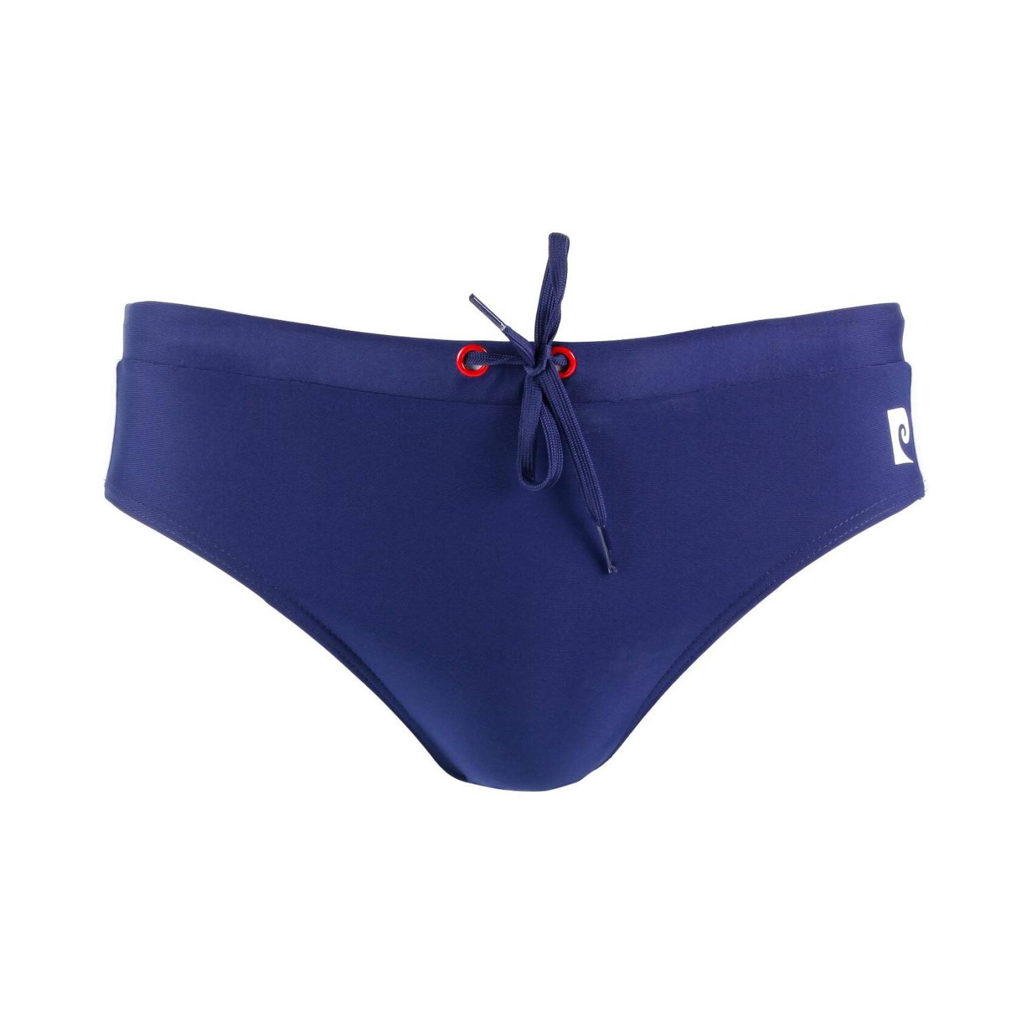 PIERRE CARDIN Slip de bain homme logo. Coloris disponibles : Bleu