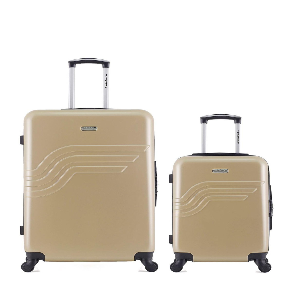 AMERICAN TRAVEL AMERICAN TRAVEL - LOT DE 2 - Valises grand format et cabine DETROIT