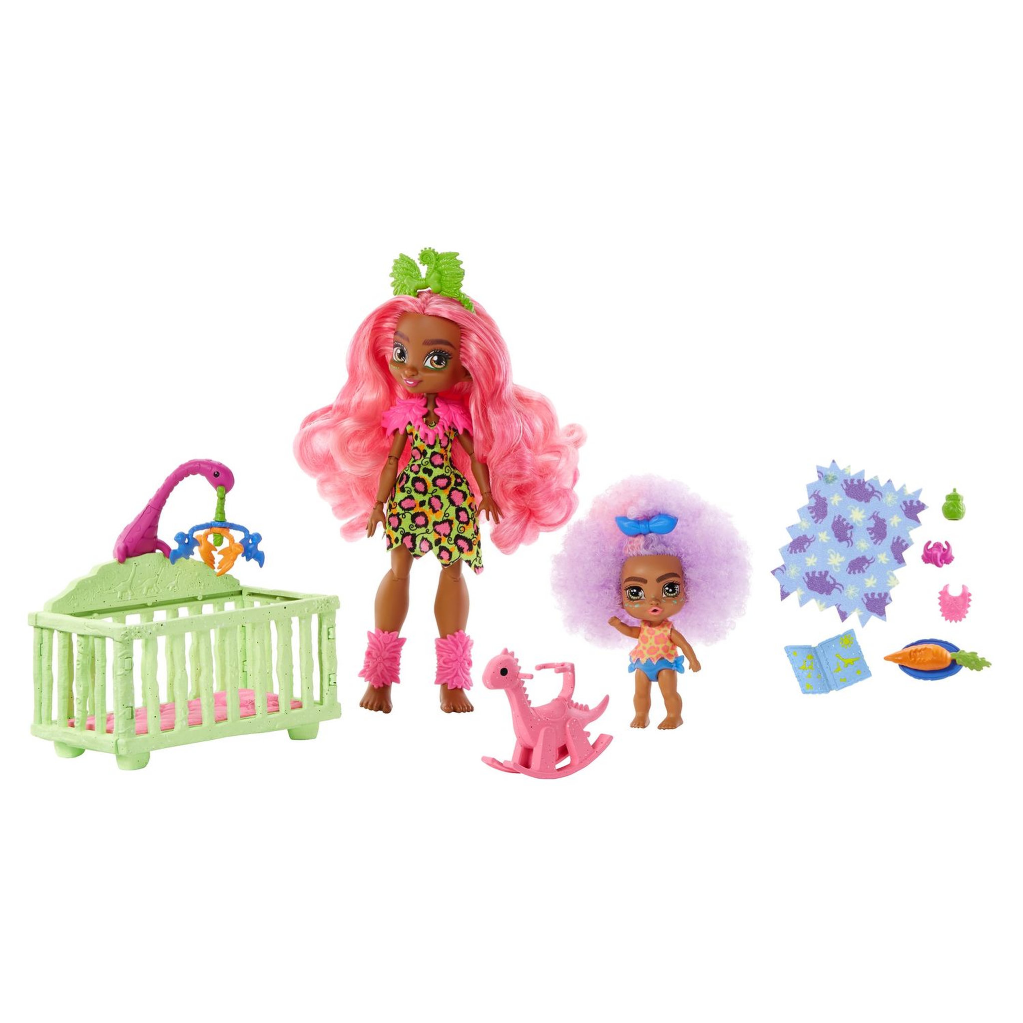 Voir la diapositive 1 : MATTEL Coffret histoire des cavernes Fernessa Cave Club