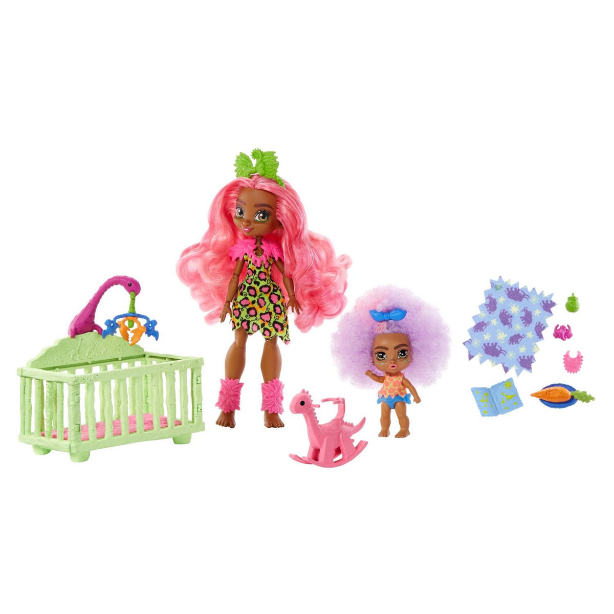 MATTEL Coffret histoire des cavernes Fernessa Cave Club