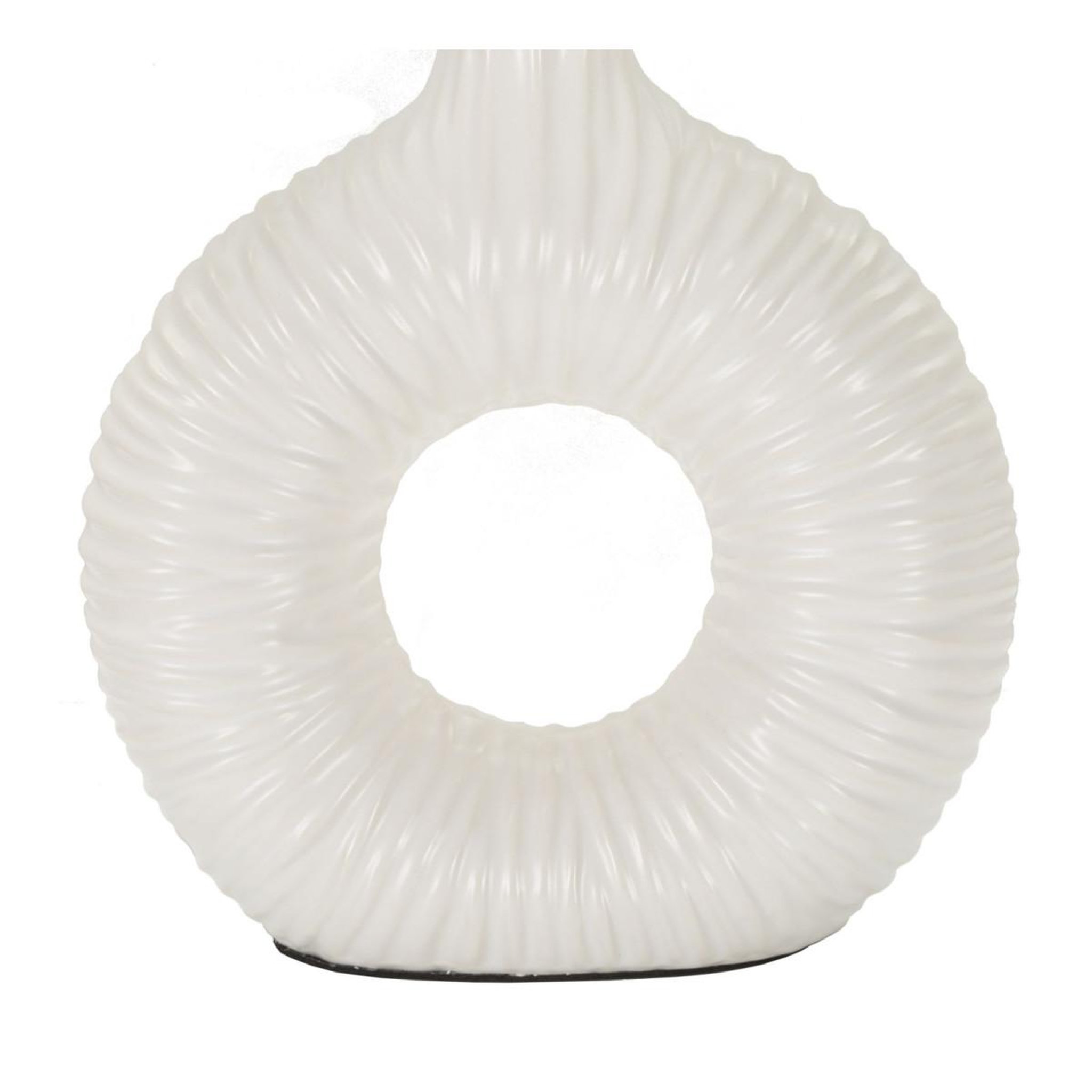 Voir la diapositive 4 : Paris Prix Lampe à poser en céramique  seta  43cm blanc