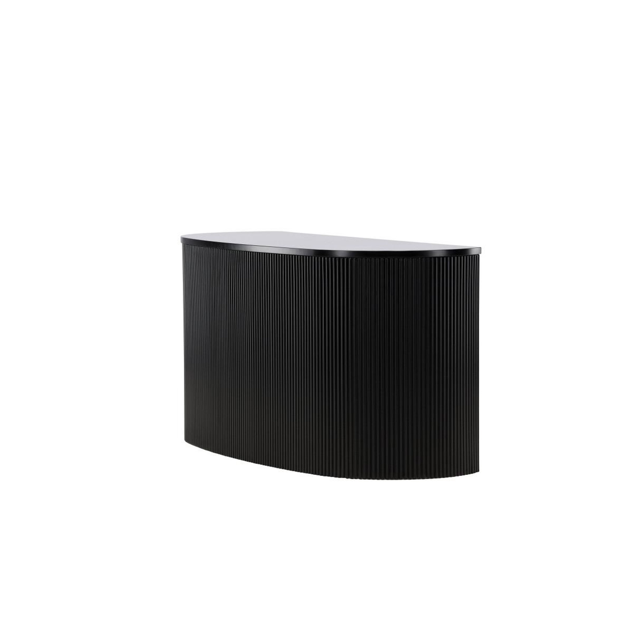 Voir la diapositive 6 : Paris Prix Console design nervuré  loca  120cm noir