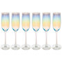 Voir la diapositive 1 : FEERIC LIGHT & CHRISTMAS Lot de 6 Flûtes à Champagne  Fantasy  21cl Transparent
