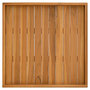 Voir la diapositive 5 : VIDAXL Plateau de service 60x60 cm Bois de teck massif