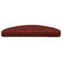 Voir la diapositive 4 : VIDAXL Tapis autoadhesifs de marches 5 pcs Rouge 65x21x4 cm Aiguillete
