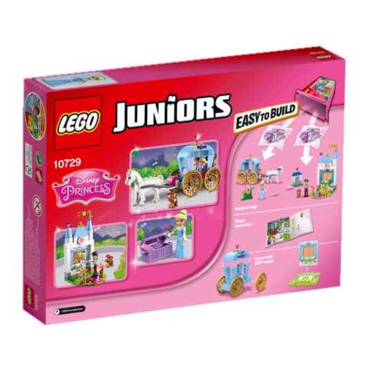 LEGO Juniors 10729 - Le carrosse de Cendrillon Disney Princess