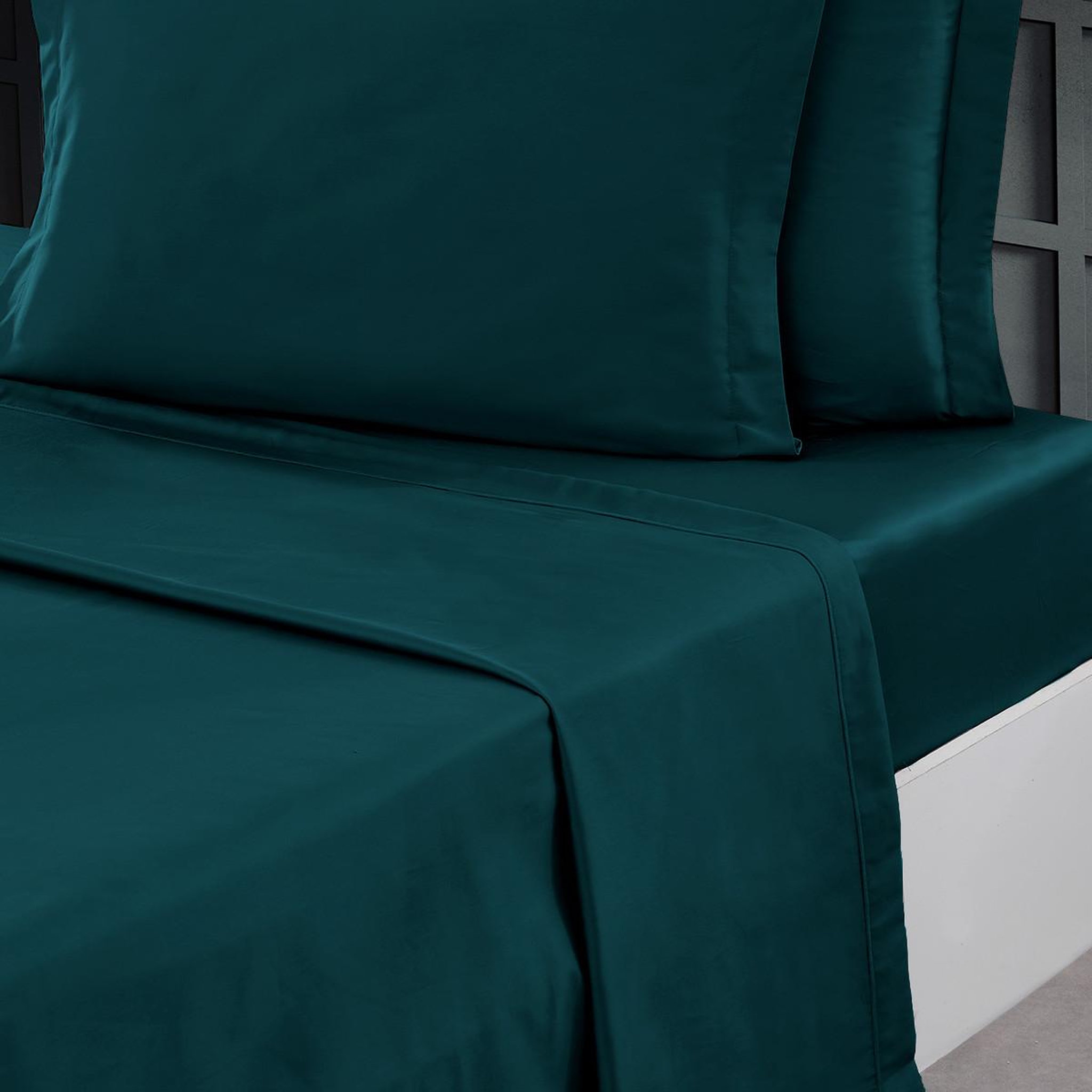 Voir la diapositive 1 : Sensei Maison Drap plat en percale de coton SOFT PERCALE