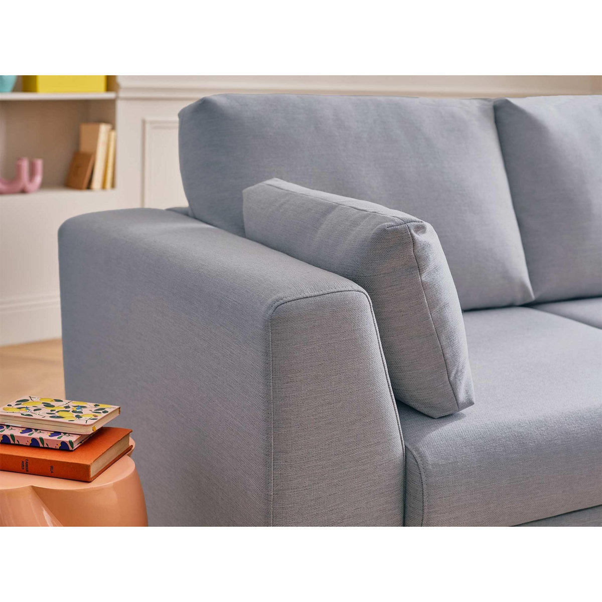 LISA DESIGN Tala - canapé 3 places - convertible - en tissu